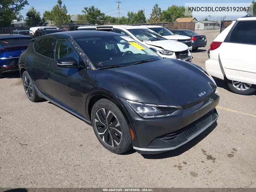 2024 Kia Ev6 Wind VIN: KNDC3DLC0R5192067 Lot: 45421344