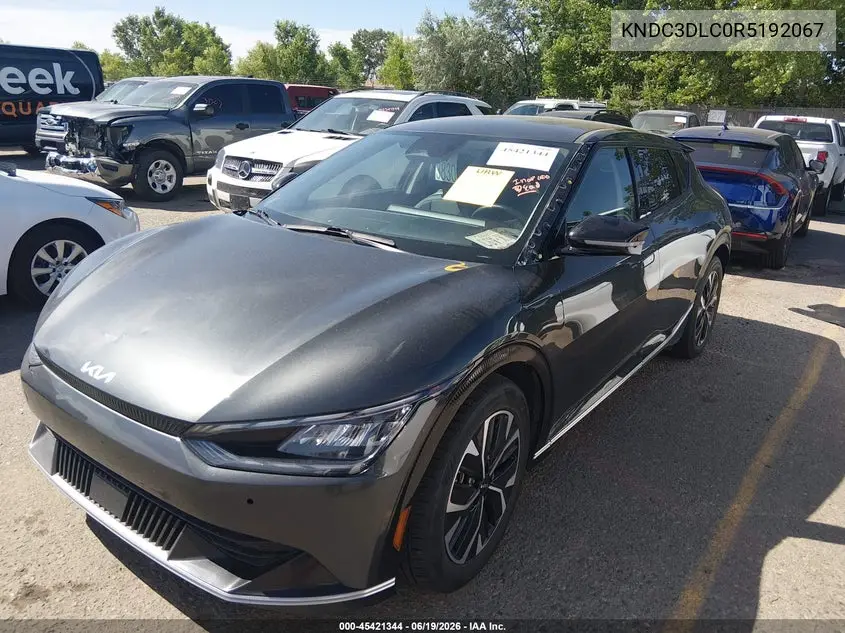 2024 Kia Ev6 Wind VIN: KNDC3DLC0R5192067 Lot: 45421344