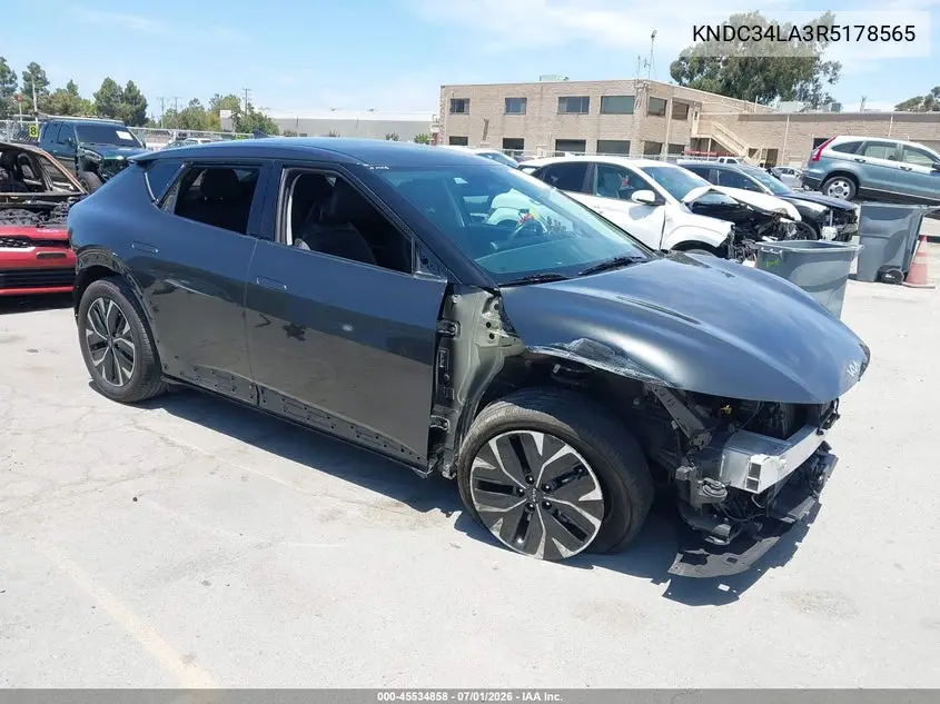 2024 Kia Ev6 Wind VIN: KNDC34LA3R5178565 Lot: 45534858