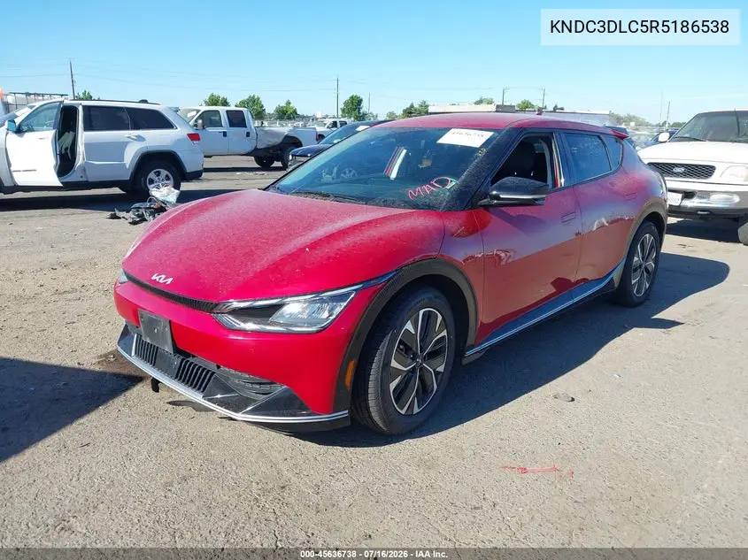 2024 Kia Ev6 Wind VIN: KNDC3DLC5R5186538 Lot: 45636738
