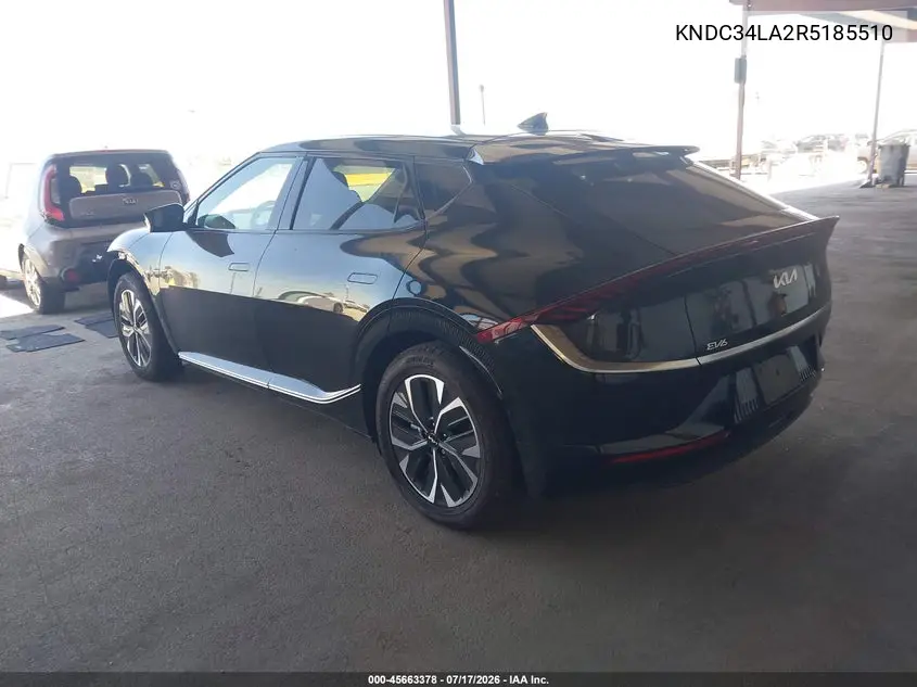 2024 Kia Ev6 Wind VIN: KNDC34LA2R5185510 Lot: 45663378