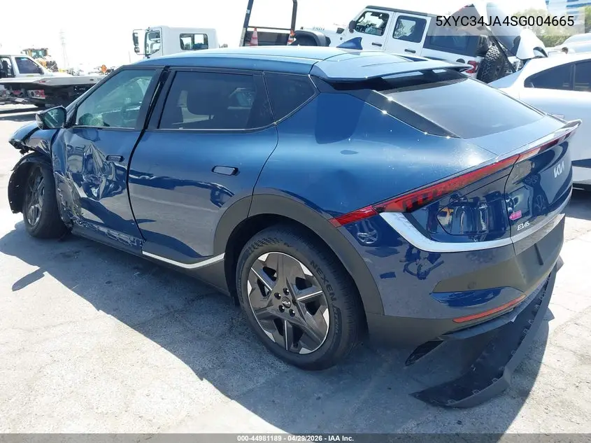 2025 Kia Ev6 Light Long Range Rwd VIN: 5XYC34JA4SG004665 Lot: 44981189