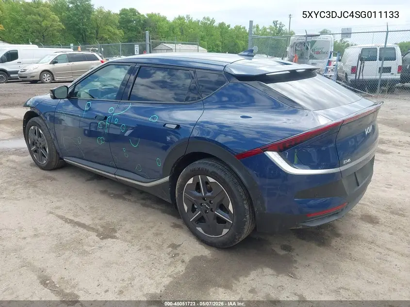 2025 Kia Ev6 Light Long Range VIN: 5XYC3DJC4SG011133 Lot: 45051723