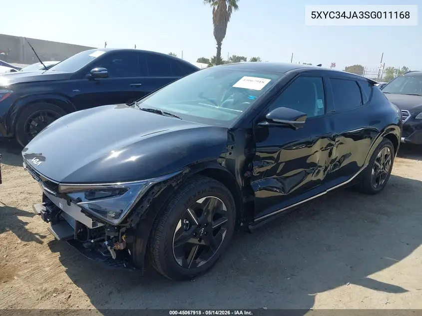 2025 Kia Ev6 Wind Rwd VIN: 5XYC34JA3SG011168 Lot: 45067918