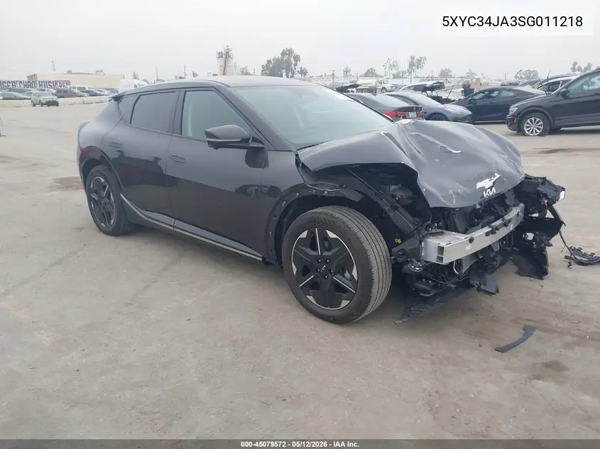 2025 Kia Ev6 Wind Rwd VIN: 5XYC34JA3SG011218 Lot: 45079572