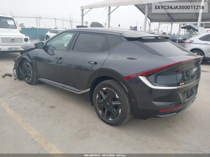 2025 Kia Ev6 Wind Rwd VIN: 5XYC34JA3SG011218 Lot: 45079572