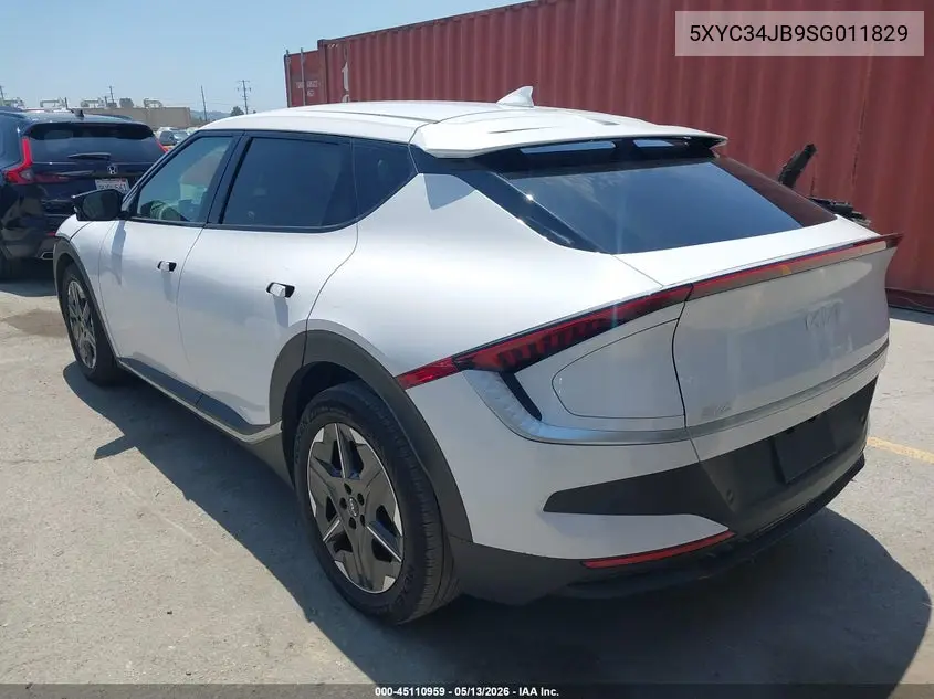 2025 Kia Ev6 Light Rwd VIN: 5XYC34JB9SG011829 Lot: 45110959