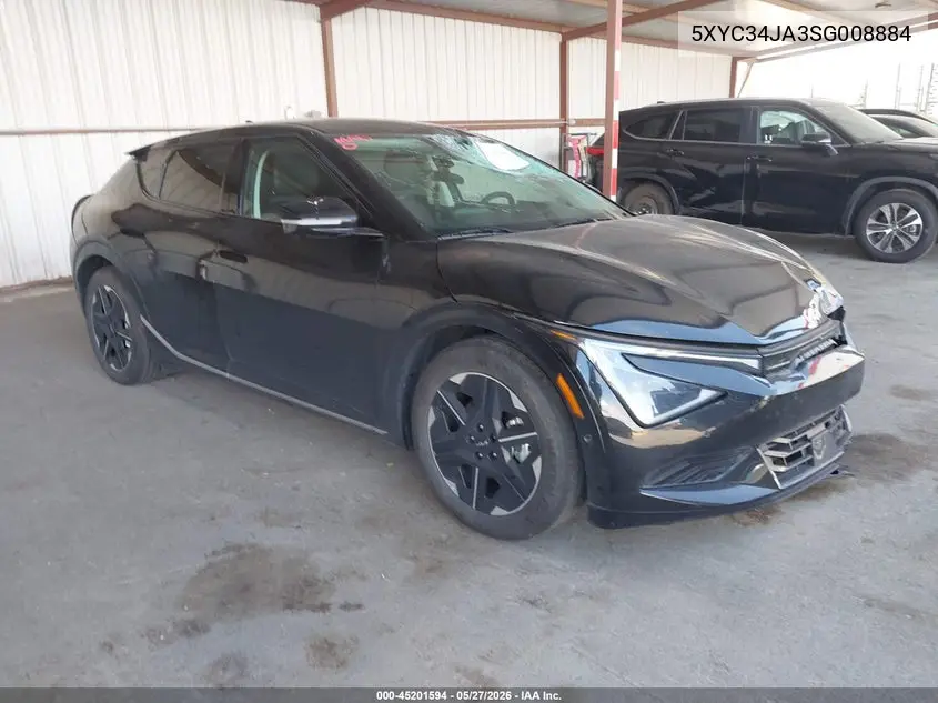 2025 Kia Ev6 Wind Rwd VIN: 5XYC34JA3SG008884 Lot: 45201594