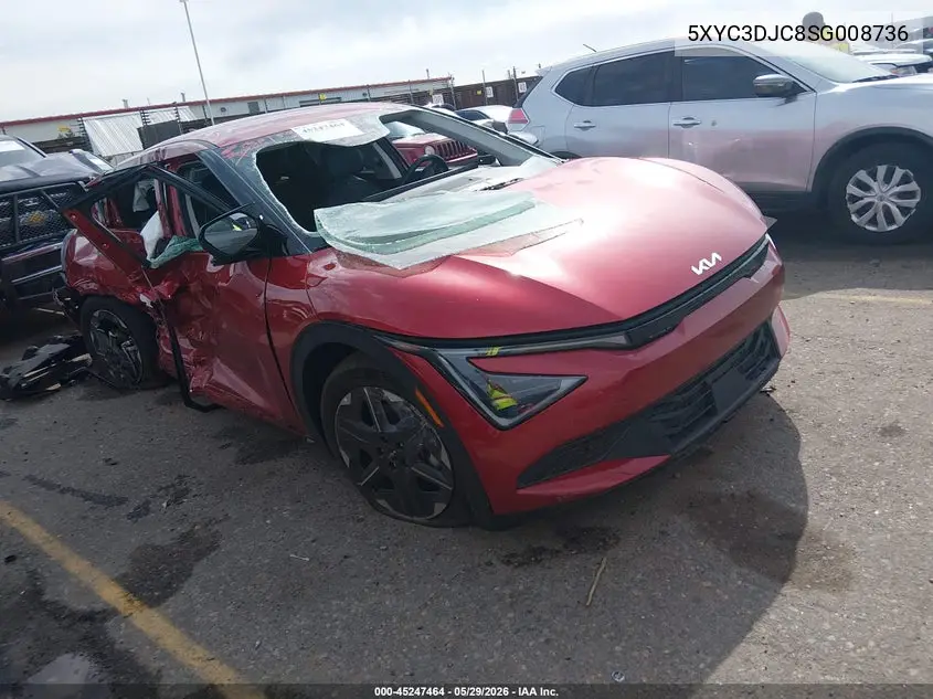 2025 Kia Ev6 Light Long Range Awd VIN: 5XYC3DJC8SG008736 Lot: 45247464