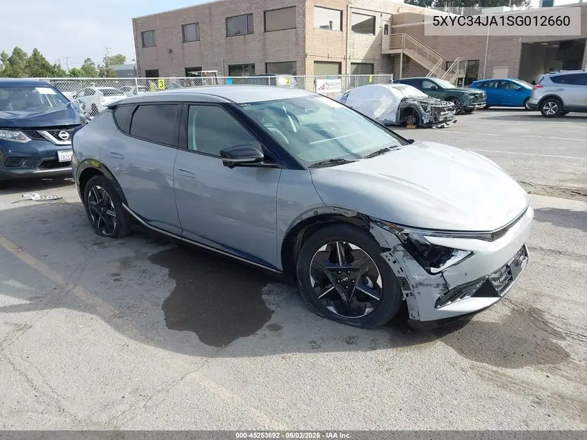 2025 Kia Ev6 Wind Rwd VIN: 5XYC34JA1SG012660 Lot: 45253692