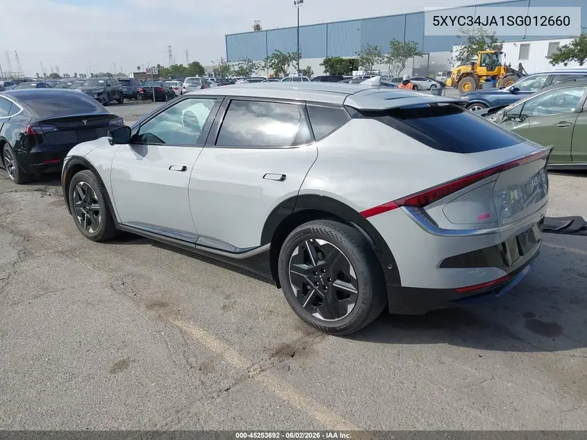 2025 Kia Ev6 Wind Rwd VIN: 5XYC34JA1SG012660 Lot: 45253692