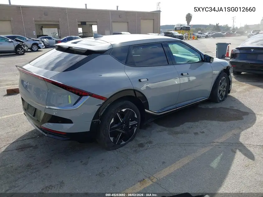 2025 Kia Ev6 Wind Rwd VIN: 5XYC34JA1SG012660 Lot: 45253692