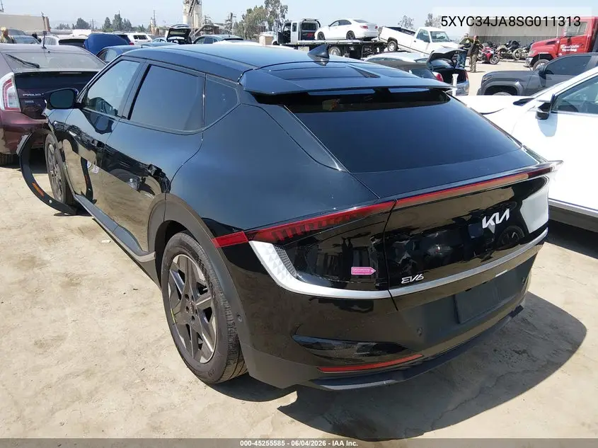 2025 Kia Ev6 Light Long Range Rwd VIN: 5XYC34JA8SG011313 Lot: 45255585