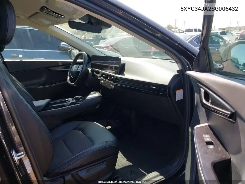 2025 Kia Ev6 Light Long Range VIN: 5XYC34JA2SG006432 Lot: 45444462