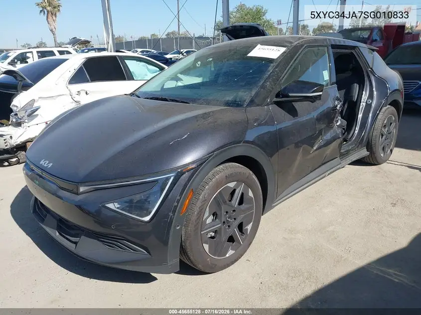 2025 Kia Ev6 Light Long Range Rwd VIN: 5XYC34JA7SG010833 Lot: 45655128