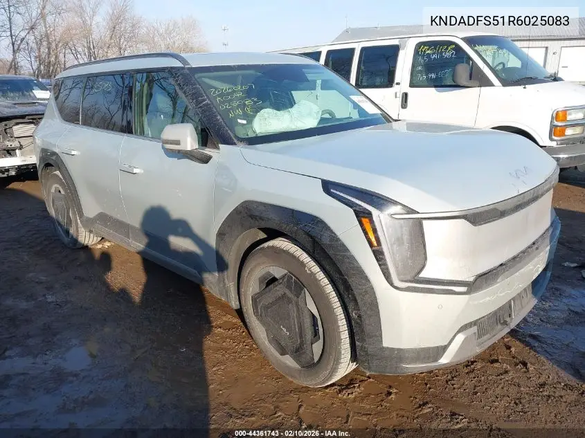 2024 Kia Ev9 Land VIN: KNDADFS51R6025083 Lot: 44361743