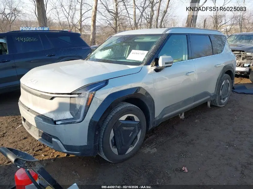 2024 Kia Ev9 Land VIN: KNDADFS51R6025083 Lot: 44361743