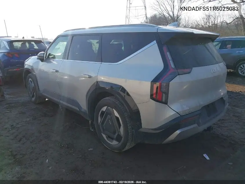 2024 Kia Ev9 Land VIN: KNDADFS51R6025083 Lot: 44361743