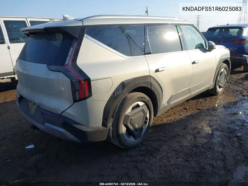 2024 Kia Ev9 Land VIN: KNDADFS51R6025083 Lot: 44361743