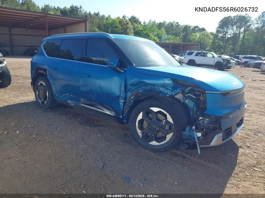 2024 Kia Ev9 Land VIN: KNDADFS56R6026732 Lot: 44856111