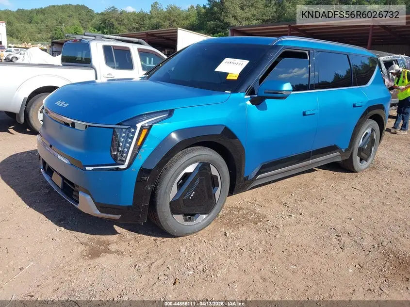 2024 Kia Ev9 Land VIN: KNDADFS56R6026732 Lot: 44856111