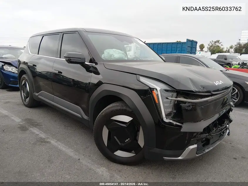 2024 Kia Ev9 Light Short Range VIN: KNDAA5S25R6033762 Lot: 45054141