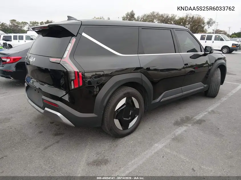 2024 Kia Ev9 Light Short Range VIN: KNDAA5S25R6033762 Lot: 45054141