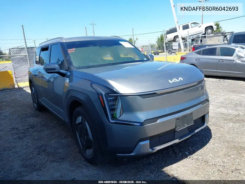 2024 Kia Ev9 Wind VIN: KNDAFFS50R6042693 Lot: 45261033