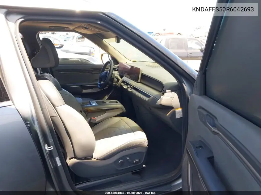 2024 Kia Ev9 Wind VIN: KNDAFFS50R6042693 Lot: 45261033