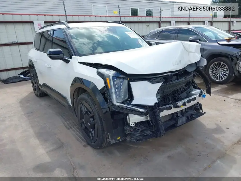 2024 Kia Ev9 Gt-Line VIN: KNDAEFS50R6033382 Lot: 45333211