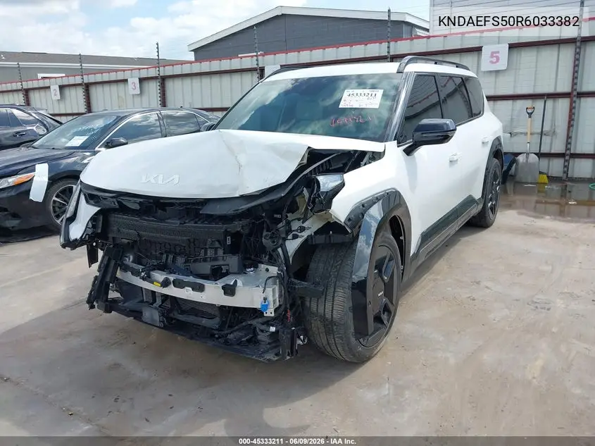 2024 Kia Ev9 Gt-Line VIN: KNDAEFS50R6033382 Lot: 45333211
