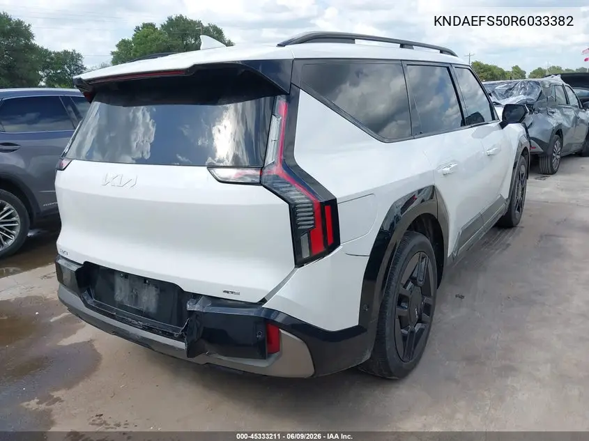 2024 Kia Ev9 Gt-Line VIN: KNDAEFS50R6033382 Lot: 45333211