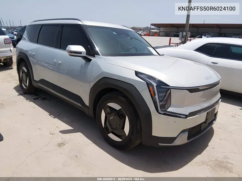 2024 Kia Ev9 Wind VIN: KNDAFFS50R6024100 Lot: 45492013