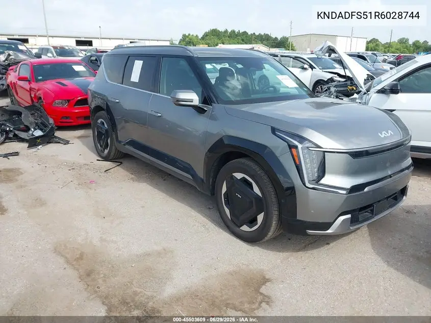 2024 Kia Ev9 Land VIN: KNDADFS51R6028744 Lot: 45503609