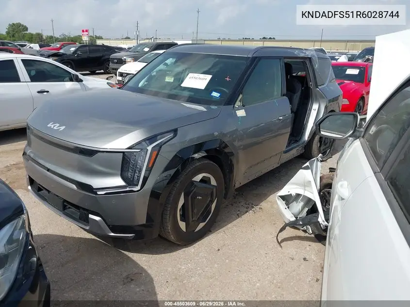 2024 Kia Ev9 Land VIN: KNDADFS51R6028744 Lot: 45503609