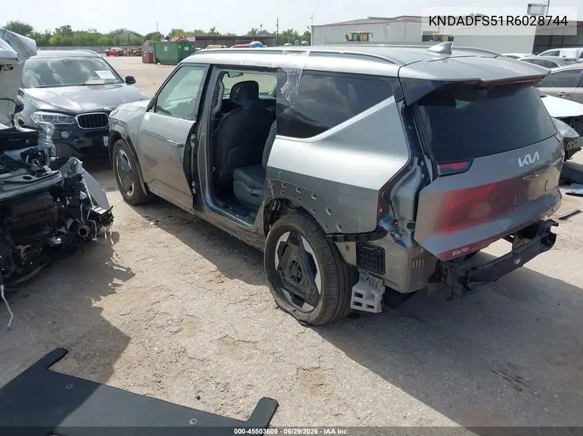 2024 Kia Ev9 Land VIN: KNDADFS51R6028744 Lot: 45503609