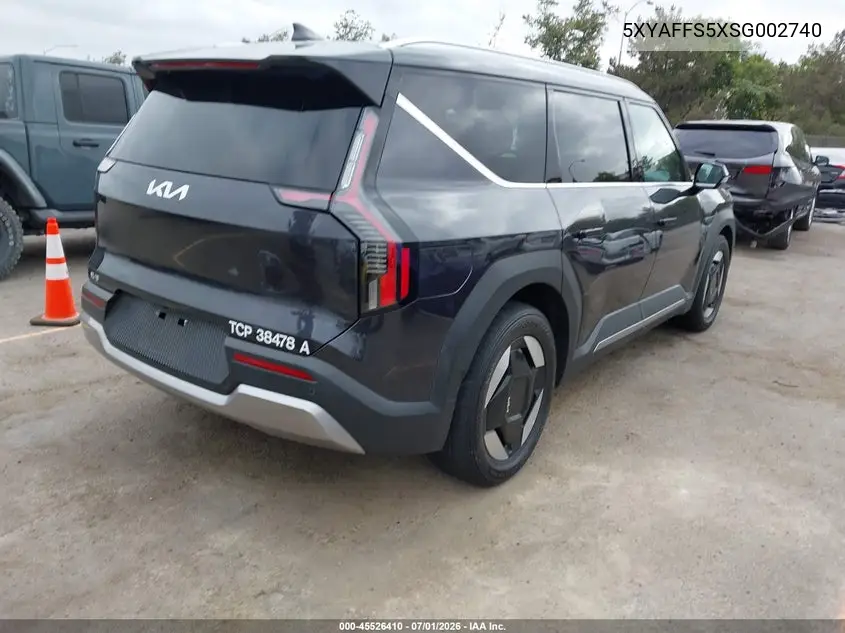 2025 Kia Ev9 Wind VIN: 5XYAFFS5XSG002740 Lot: 45526410