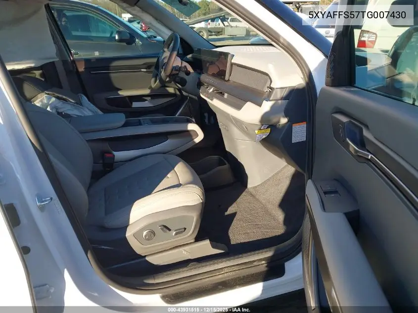2026 Kia Ev9 Wind VIN: 5XYAFFS57TG007430 Lot: 43931515