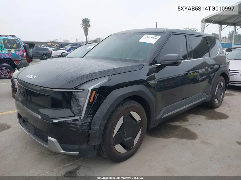 2026 Kia Ev9 Light Long Range VIN: 5XYAB5S14TG010997 Lot: 44685836