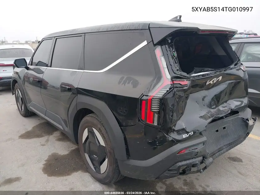 2026 Kia Ev9 Light Long Range VIN: 5XYAB5S14TG010997 Lot: 44685836