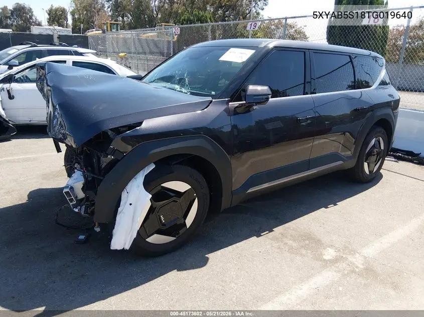 2026 Kia Ev9 Light Long Range VIN: 5XYAB5S18TG019640 Lot: 45173602