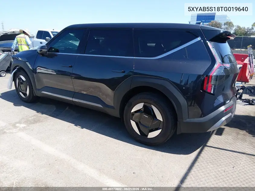 2026 Kia Ev9 Light Long Range VIN: 5XYAB5S18TG019640 Lot: 45173602