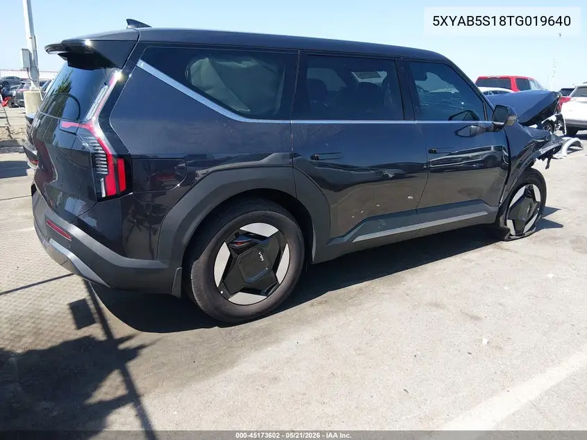 2026 Kia Ev9 Light Long Range VIN: 5XYAB5S18TG019640 Lot: 45173602