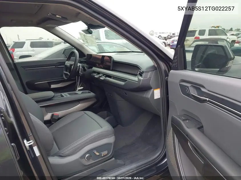 2026 Kia Ev9 Light Long Range VIN: 5XYAB5S12TG022257 Lot: 45176246