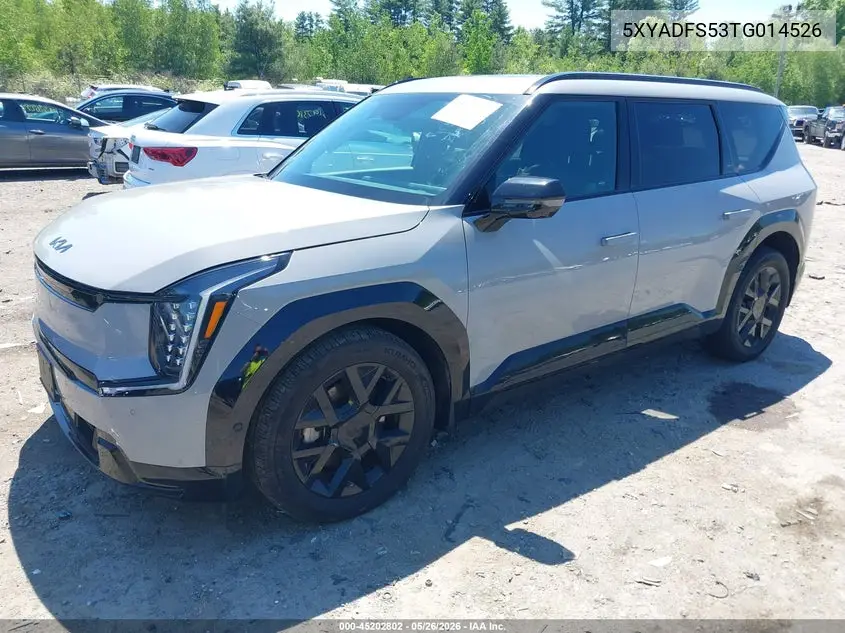 2026 Kia Ev9 Land VIN: 5XYADFS53TG014526 Lot: 45202802