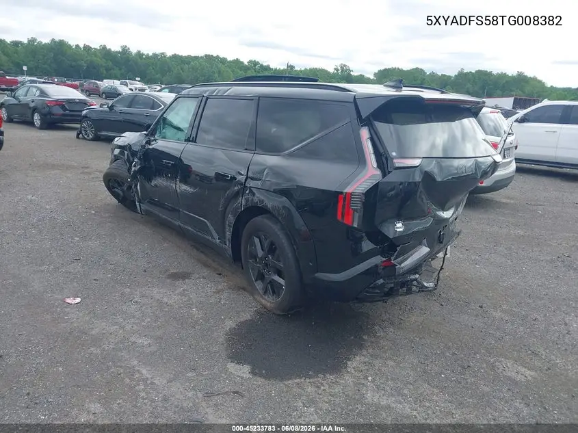 2026 Kia Ev9 Land VIN: 5XYADFS58TG008382 Lot: 45233783