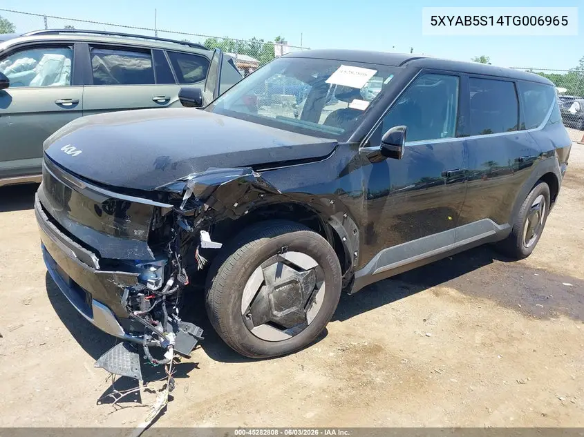 2026 Kia Ev9 Light Long Range VIN: 5XYAB5S14TG006965 Lot: 45282808