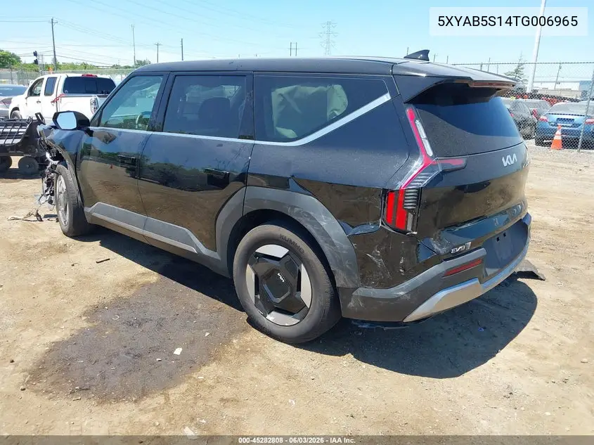 2026 Kia Ev9 Light Long Range VIN: 5XYAB5S14TG006965 Lot: 45282808
