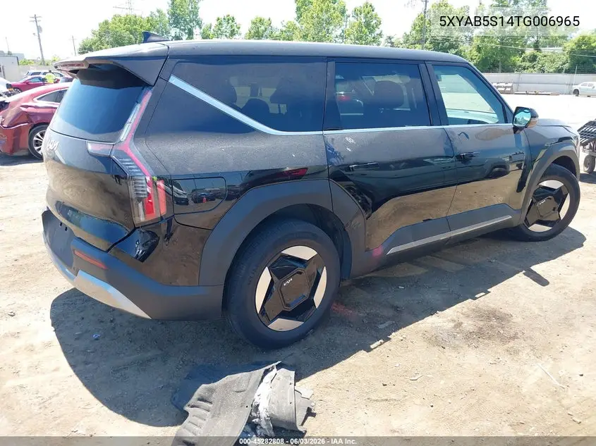 2026 Kia Ev9 Light Long Range VIN: 5XYAB5S14TG006965 Lot: 45282808