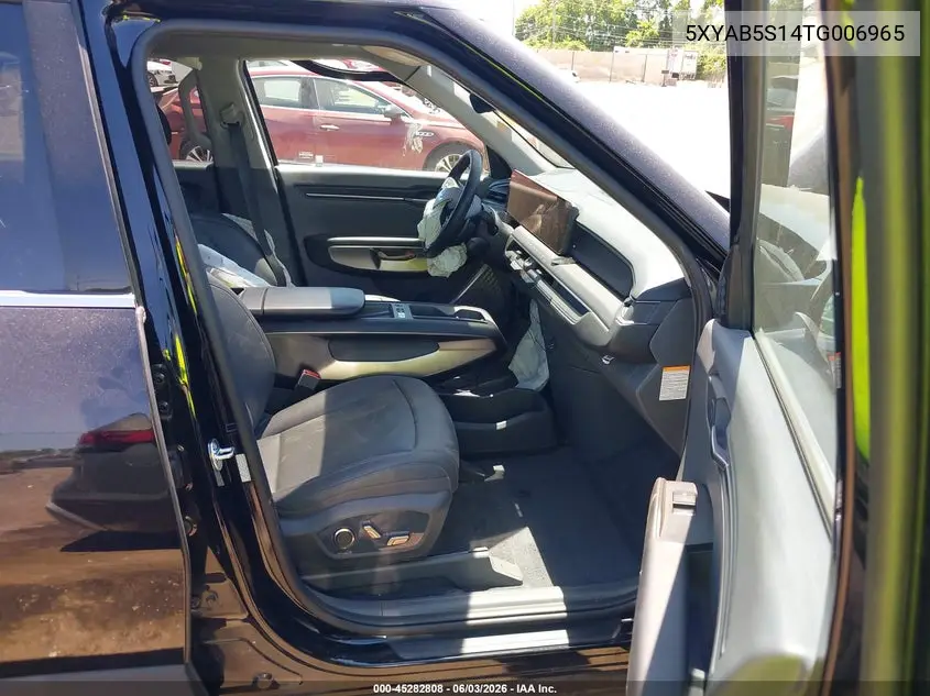 2026 Kia Ev9 Light Long Range VIN: 5XYAB5S14TG006965 Lot: 45282808